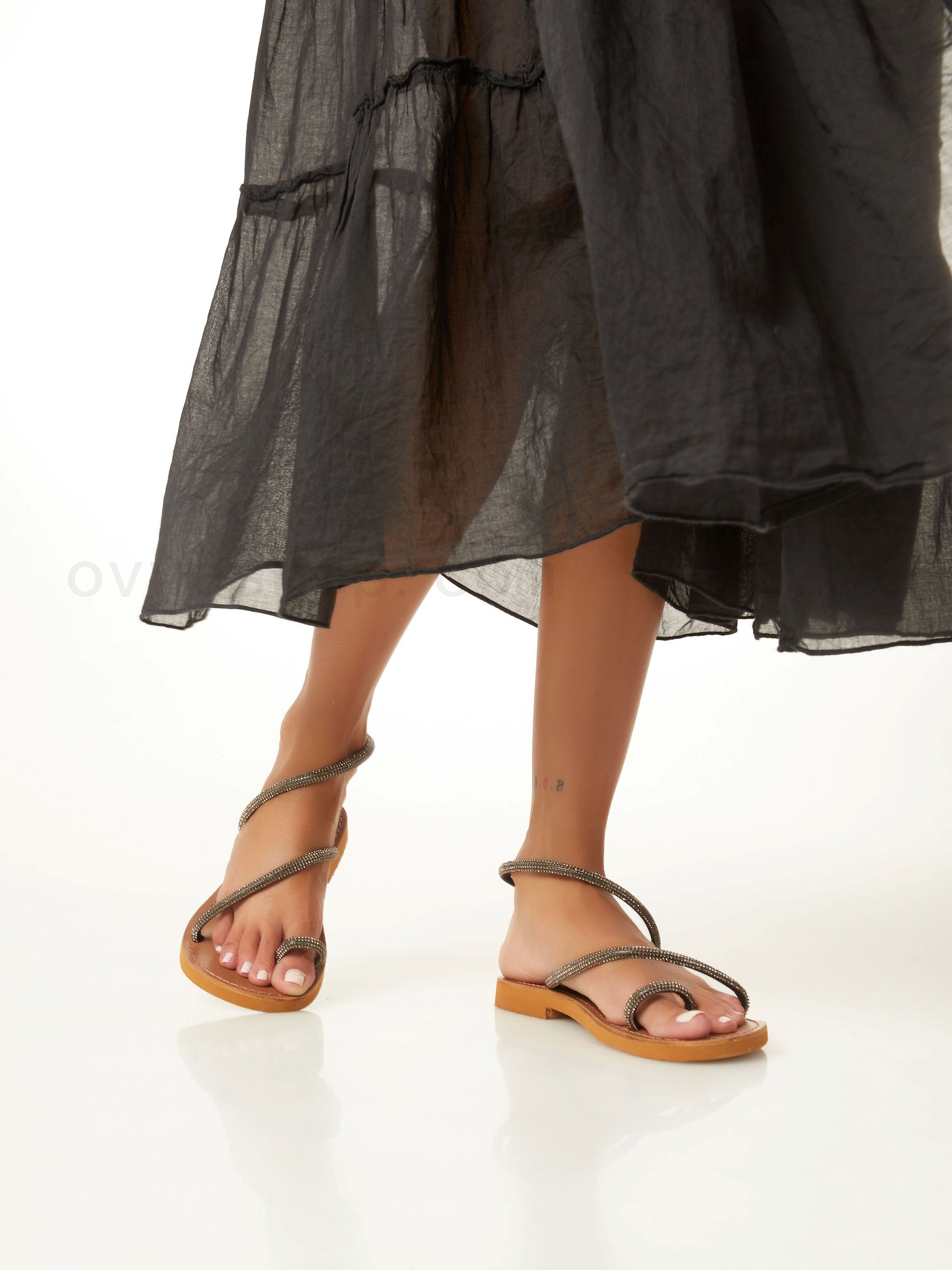 (image for) Sandal With Rhinestones F0817885-0695 ovye shop